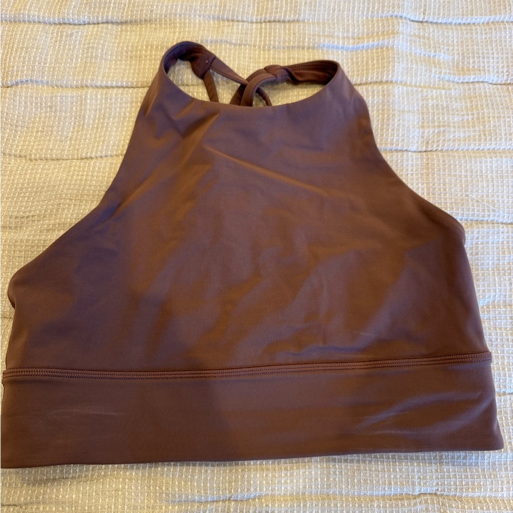 lululemon high neck longline energy bra